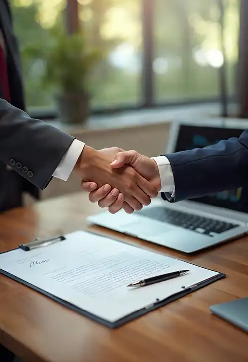 Profesyonel El Sıkışma - İş Ortaklığı